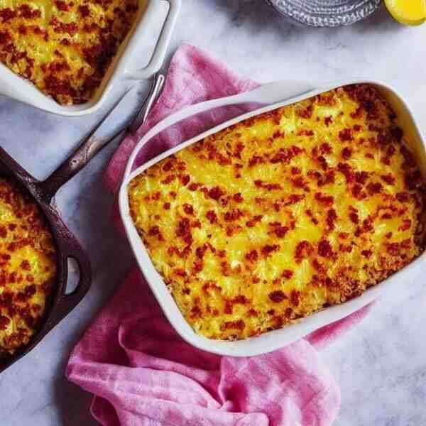 Картофельная запеканка Розовый фламинго